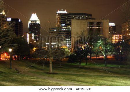 Város Austin éjjel