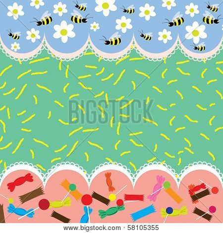 Bee background