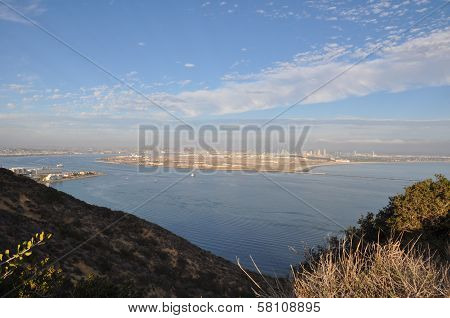 View of San Diego Bay from Point Loma