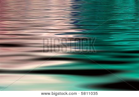 波浪抽象