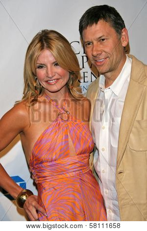 Dayna Devon and husband Brent at the 2007 Hot In Hollywood to benefit the AIDS Healthcare Foundation. Henry Fonda Music Box Theater, Hollywood, CA. 08-18-07