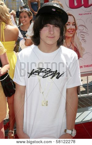 Mitchel Musso at the Los Angeles premiere of 