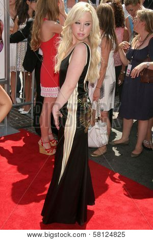 Skyler Shaye at the Los Angeles premiere of 