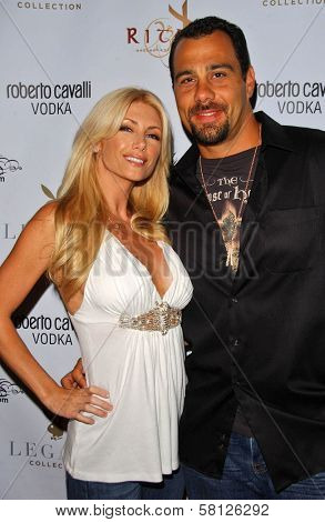 Brande Roderick and husband Glen at the 2nd Annual Night of 1000 Stars. Ritual Supper Club, Hollywood, CA. 08-11-07
