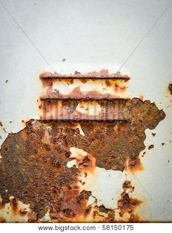 Rusty Industrial Air Vent
