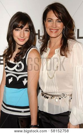 Cynthia Sikes and daughter at the Chanel and P.S. Arts Party. Chanel Beverly Hills Boutique, Beverly Hills, CA. 09-20-07