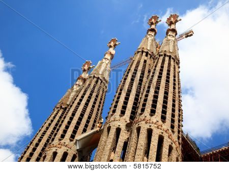 Sagrada Familia w Barcelonie