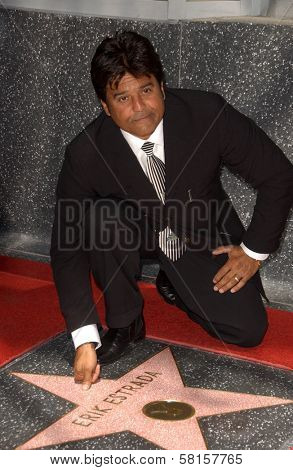 Erik Estrada at the cermony honoring him with the 2,336th star on the Hollywood Walk of Fame. Hollywood Boulevard, Hollywood, CA. 4-19-07