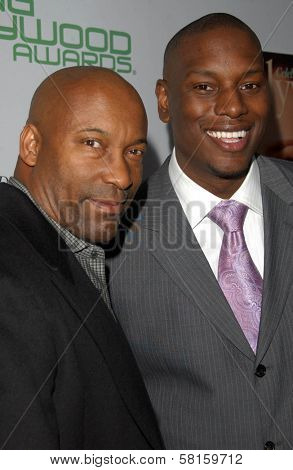 John Singleton and Tyrese Gibson at Hollywood Life Magazine's 9th Annual Young Hollywood Awards. Music Box, Hollywood, CA. 04-22-07