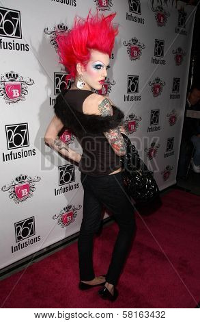 Jeffree Starr at the Anna Nicole Smith Tribute Event. HERE Lounge, West Hollywood, CA. 04-24-07