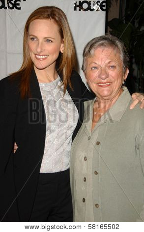 Marlee Matlin and mother Libby at The 4th Annual Triumph For Teens Awards Gala. Four Seasons Hotel, Beverly Hills, CA. 04-25-07