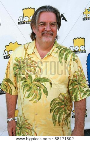 Matt Groening  at The Simpsons 400th Episode Block Party. 20th Century Fox Studios, Century City, CA. 05-08-07
