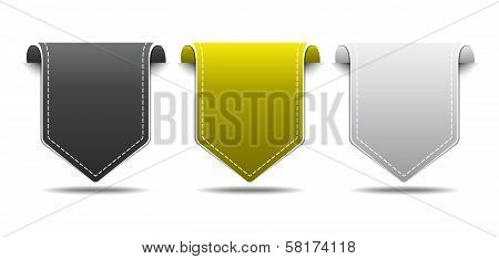 Labels Vector Icon Design