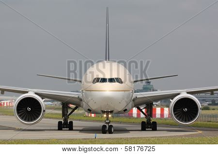 Nose of plane