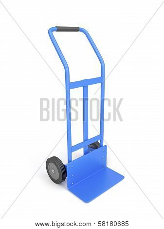Blue Hand Truck