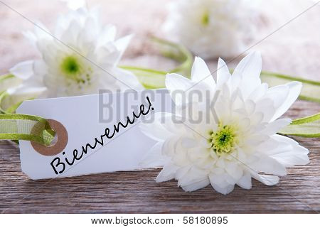 Label With Bienvenue