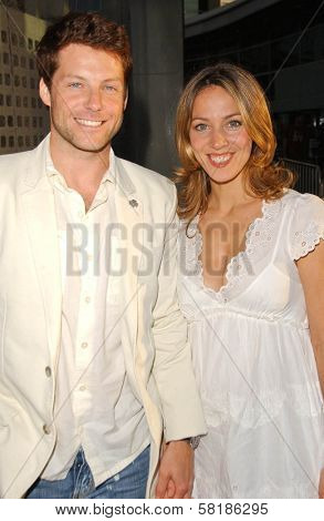Jamie Bamber and Kerry Norton at 