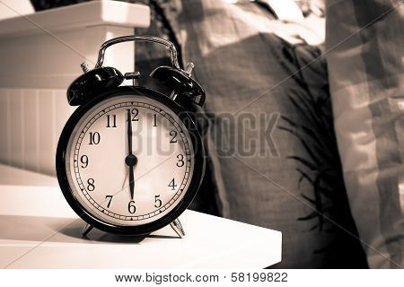 Alarm Clock In The Bedroom
