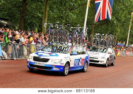 FDJ.fr team in Tour de France