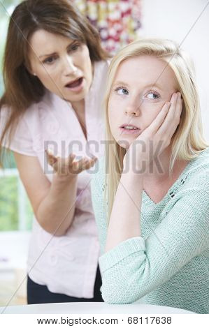 Mother Arguing With Teenage Daughter