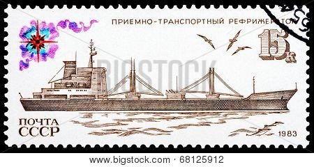 Post Stamp From Soviet Union
