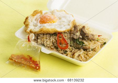 Fried Rice With Beef Chili And Basil