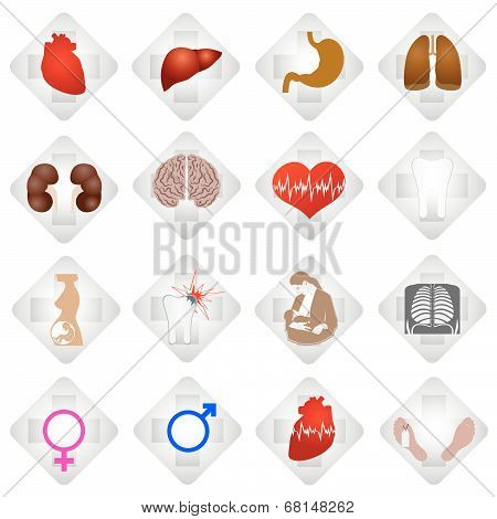 Set of medical icons-3