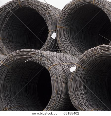 Rolls Of Steel Cable