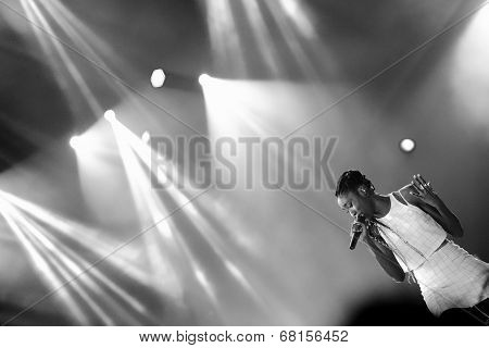 Band Rudimental performs at Exit Festival, Novi Sad