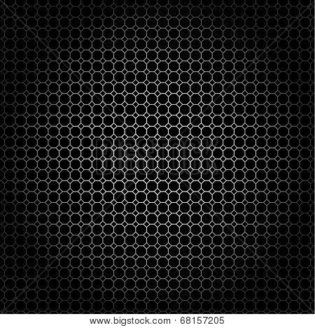 Seamless pattern of the octagon net