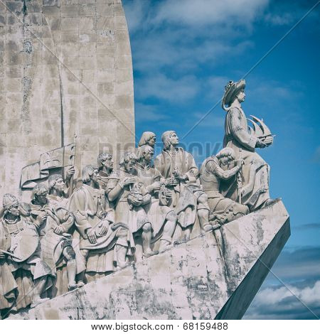 The Monument to the Discoveries in Lisbon.