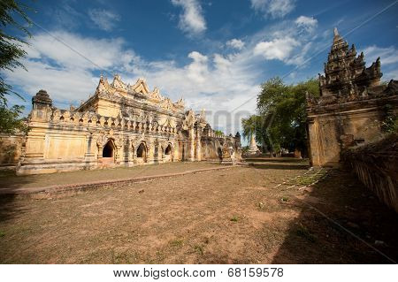 Maha Aung Mye Bon Zan Monastery in Myanmar.