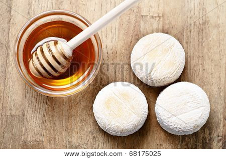 French Fresh Goat Cheese And Honey