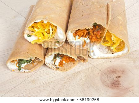 Thai Sweetmeat, Pancake.