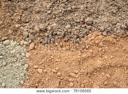 Four Color Soil Background