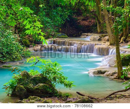 Erawan Waterfall, Kanchanaburi, Thailand
