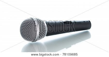 Microphone Without Cable Isolated