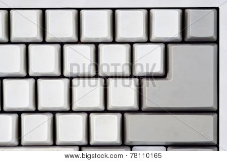 Blank Keyboard