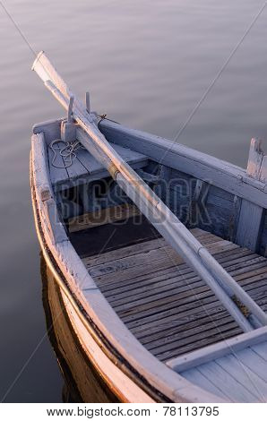 Sunset boat
