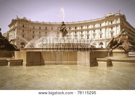 Piazza Della Repubblica, Rome