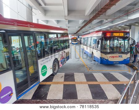 Public Transport Bus From Pasar Seni Lrt Station