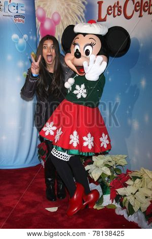 LOS ANGELES - DEC 11:  Roselyn Sanchez, Minnie Mouse at the 