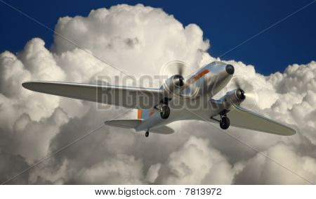 Dc3 i flugt