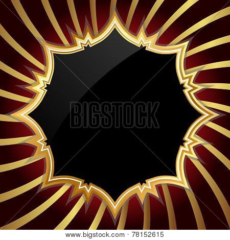 Golden shield.