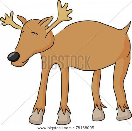 reindeer cartoon
