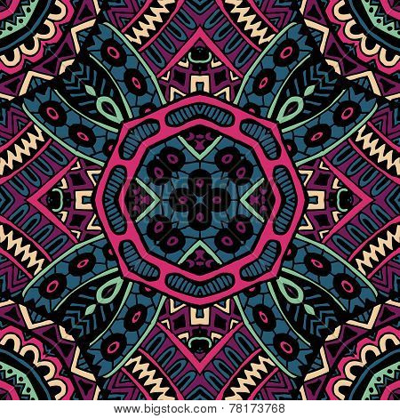 Vector Abstract Seamless Colorful Pattern