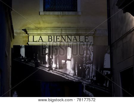 Entrance Door For The Venice Biennale