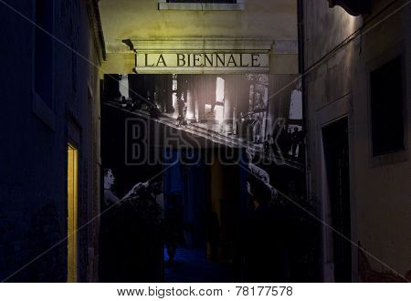 Entrance Door For The Venice Biennale