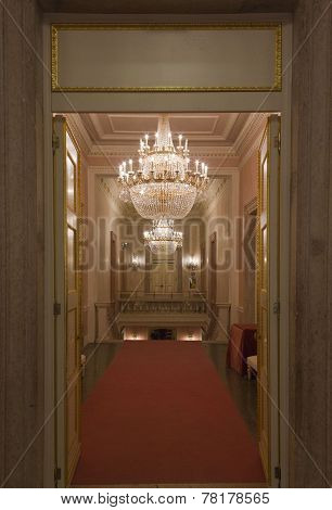 Interior Of La Fenice Theatre