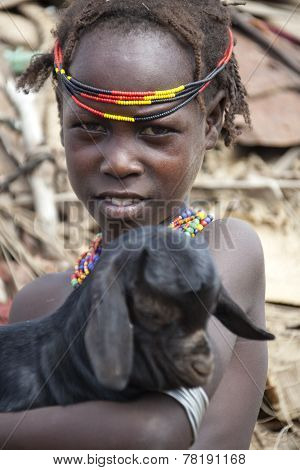 Portrait Of The African Boy.
